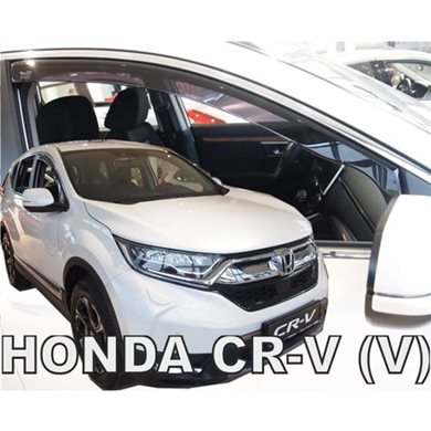 Heko Honda Cr-v 5d 2018+ Ζευγαρι Ανεμοθραυστες Απο Ευκαμπτο Φιμε Πλαστικο Heko - 2 Τεμ. ΑΝΕΜ.17183