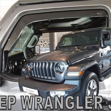 Heko Jeep Wrangler Jl Iv 5d 2019+ Ζευγαρι Ανεμοθραυστες Απο Ευκαμπτο Φιμε Πλαστικο Heko - 2 Τεμ. ΑΝΕΜ.19132