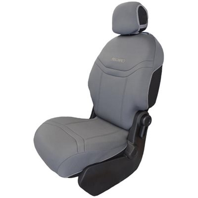 Ημικαλυμματα Καθισματων Bucket Recaro Γκρι Με Υποδοχη Προσκεφαλου Με Velcro Και Προσκεφαλα 2τεμ.