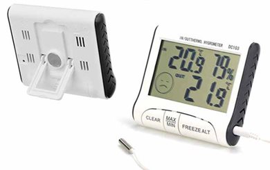 Θερμόμετρο/Υγρόμετρο Ψηφιακό Home&Style 735667-200