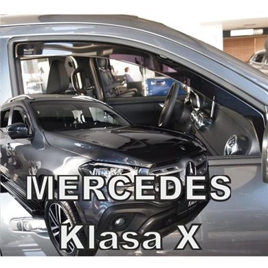 Ανεμοθραύστες Mercedes X-Klas W470 4D 2017+ 2τμχ Heko ΑΝΕΜ.23610