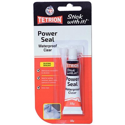 Carplan Σφραγιστικη Κρεμα Διαφανη Αδιαβροχη Tetrion Power Seal 30gr CP-TUS080