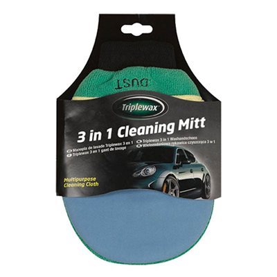 Γάντι Καθαρίσματος 3 σε 1 Triplewax Cleaning Mitt CarPlan CP-CTA300