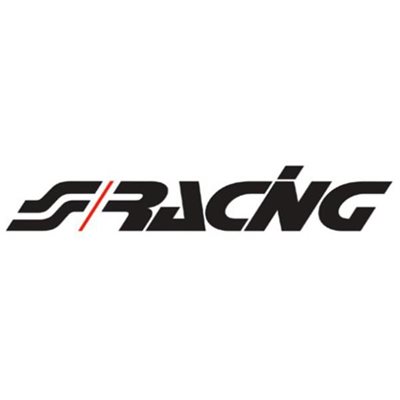 Αυτοκόλλητο "Simoni Racing Black Sticker" 1τμχ Simoni Racing SRCR/9