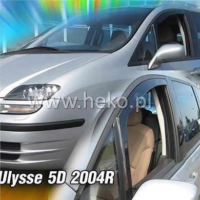 Heko Fiat Ulysse 5d 2003-2007 Ζευγαρι Ανεμοθραυστες Απο Ευκαμπτο Φιμε Πλαστικο Heko - 2 Τεμ. ΑΝΕΜ.15157