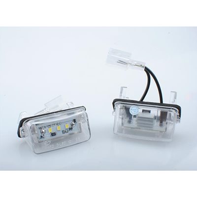 Peugeot 206/207/206/307/406/407 Citroen C3/C4/C5/Saxo Φως Πινακίδας Led 2τμχ M-Tech CLP016/MT