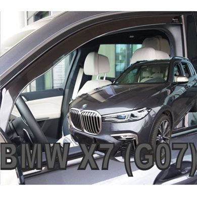 Heko Bmw X7 G07 5d 2018+ Ζευγαρι Ανεμοθραυστες Απο Ευκαμπτο Φιμε Πλαστικο Heko - 2 Τεμ. ΑΝΕΜ.11180