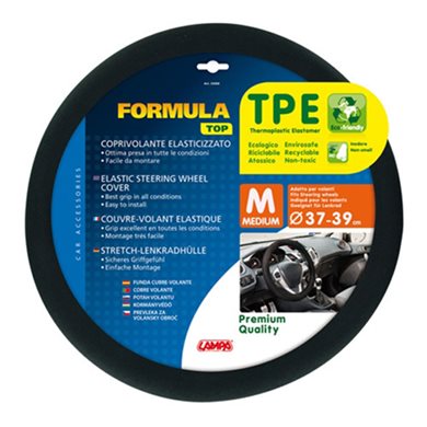 Καλύμμα Τιμονιού 37/39 Formula Lampa L3306.8 Μαύρο