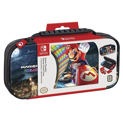 Big Ben Official Travel Case Mario Kart 8 Black - Nintendo Switch Accessory