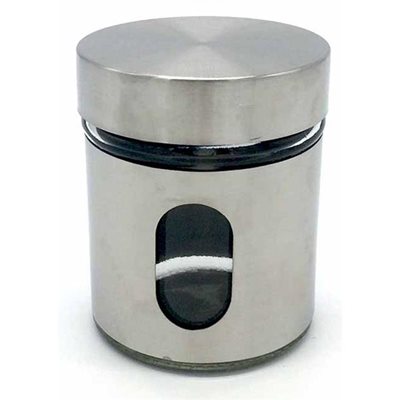 Βάζο Γυάλινο Como Inox Μικρό Home&Style 2895152113-36/6