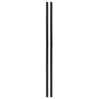 Αντικρουστικά Πόρτας Contour Μαύρα 65cm Lampa L2085.8 2τμχ