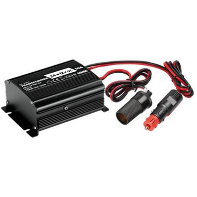 Μετασχηματιστης Αναπτηρα Απο 24v 5α Σε 12v 10a 120w Με Καλωδιο 75cm
