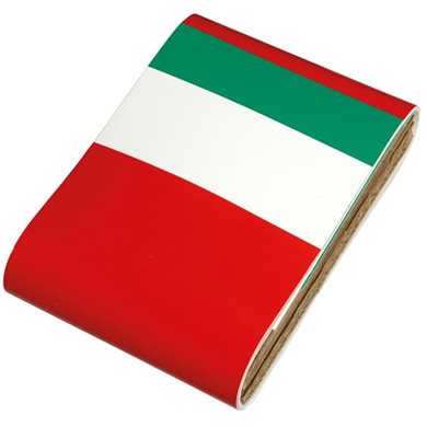 Ταινια Παρμπριζ Αυτοκολλητη Σημαια Ιταλιας 10x300cm