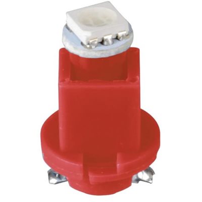 R11 24v B8,0 1smd Led 8lm Διαθλασης Κοκκινο Σακουλα 20τεμ.