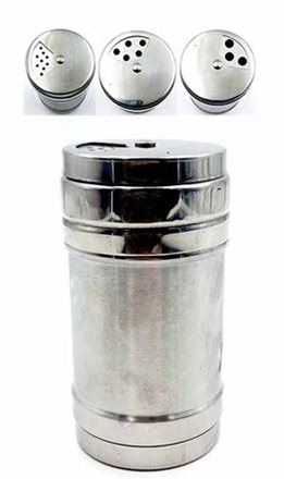 Βάζο Μπαχαρικών Inox 150ml Home&Style 7351022-120