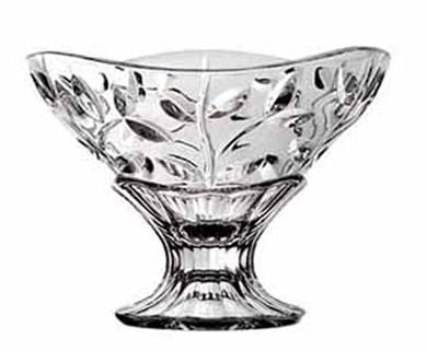 Μπωλ Παγωτού Γυάλινο με Πόδι Olea 13,5x9,5cm Home&Style 735010107-36 Σετ 6τμχ