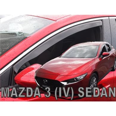 Heko Mazda 3 4d 2019+ Ζευγαρι Ανεμοθραυστες Απο Ευκαμπτο Φιμε Πλαστικο Heko - 2 Τεμ. ΑΝΕΜ.23173