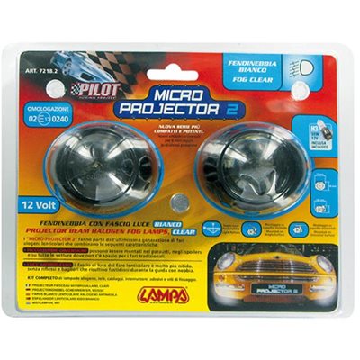 Προβολείς Micro-Projector2 12V H3 55W Lampa 7218.2-LM 2τμχ
