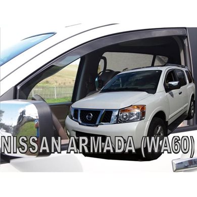 Heko Nissan Armada Wa60 5d 2004-2016 Ζευγαρι Ανεμοθραυστες Απο Ευκαμπτο Φιμε Πλαστικο Heko - 2 Τεμ. ΑΝΕΜ.24306