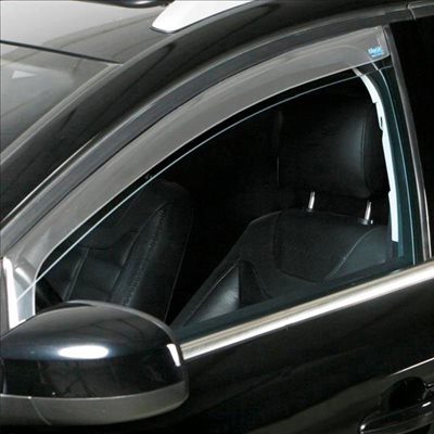 Climair Chrysler Pt-cruiser 5d 2000-2010 Dark Profi (εμπροσ) Ανεμοθραυστες Παραθυρων Σκουρο Φιμε Πλαστικο Climair - 2 Τεμ. ANEMCLS3105D