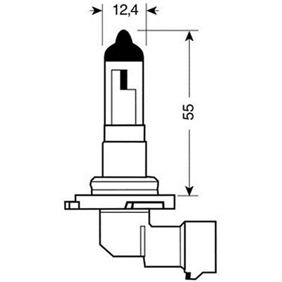 HB4/9006 55W 12V Lampa L5828.0 1τμχ