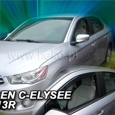 Heko Citroen C-elysee 4d 2013+ Ζευγαρι Ανεμοθραυστες Απο Ευκαμπτο Φιμε Πλαστικο Heko - 2 Τεμ. ΑΝΕΜ.12256