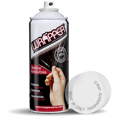 Προστατευτικο Φιλμ Σε Σπρει Wrapper Clear Gloss 400 Ml (διαφανο)
