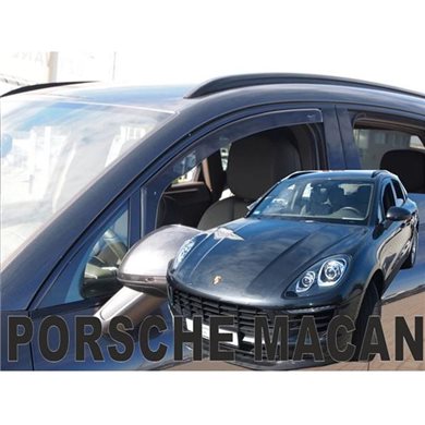 Heko Porsche Macan 5d 2013+ Ζευγαρι Ανεμοθραυστες Απο Ευκαμπτο Φιμε Πλαστικο Heko - 2 Τεμ. ΑΝΕΜ.26305