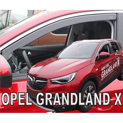 Ανεμοθραύστες Opel Grandland X 5D 2017+ 2τμχ Heko ΑΝΕΜ.25401