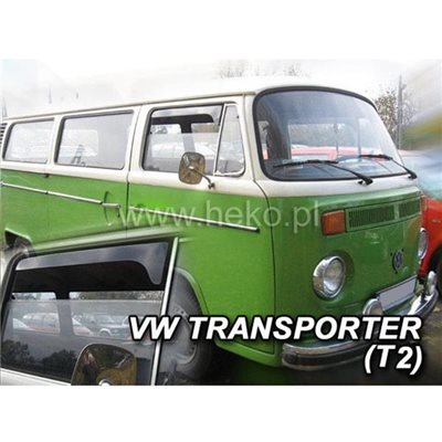 Heko Vw Transporter T2 2d 1969-1979 (short) Ζευγαρι Ανεμοθραυστες Απο Ευκαμπτο Φιμε Πλαστικο Heko - 2 Τεμ. ΑΝΕΜ.31190
