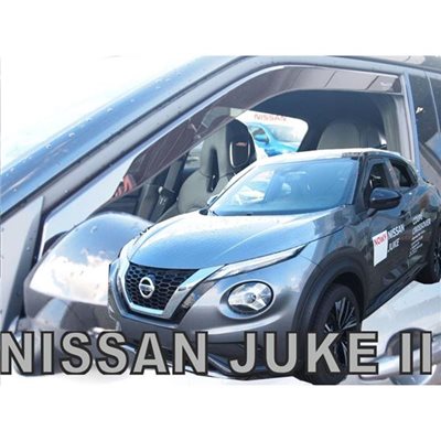 Heko Nissan Juke 5d 2019+ Ζευγαρι Ανεμοθραυστες Απο Ευκαμπτο Φιμε Πλαστικο Heko - 2 Τεμ. ΑΝΕΜ.24304