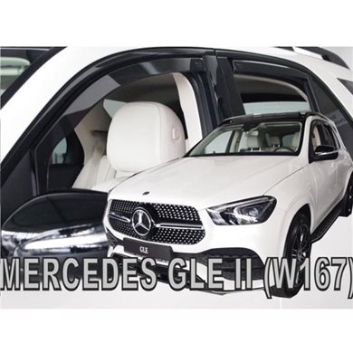 Heko Mercedes Gle W167 5d 2019+ Σετ Ανεμοθραυστες Αυτοκινητου Απο Ευκαμπτο Φιμε Πλαστικο Heko - 4 Τεμ. ΑΝΕΜ.SET23624