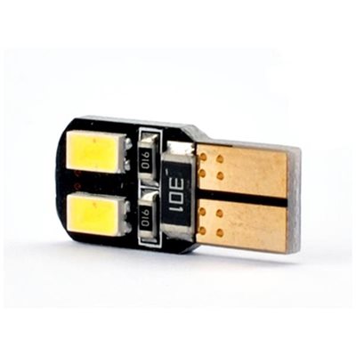 Λάμπα W5W T10 4xSMD 5730 Can-Bus 12V 2W Λευκή 2τμχ M-Tech LB323W/MT