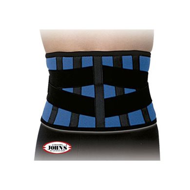 John's 120260 Ζώνη Οσφύος Neoprene Criss Cross Μέγεθος L