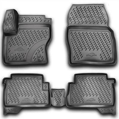 Πατάκια-Σκαφάκια Λάστιχο Μαρκέ Ford Kuga 2013+ Novline NLC.3D.16.42.211K/NV 4τμχ