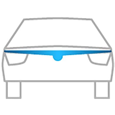 Heko Audi A6 1997-2003 Ανεμοθραυστης Καπω Αυτοκινητου Απο Ευκαμπτο Φιμε Πλαστικο Heko - 1 Τεμ. ΑΝΕΜ.F.02116