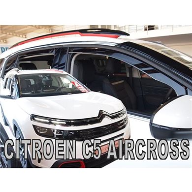 Heko Citroen C5 Aircross 5d 2019+ Σετ Ανεμοθραυστες Αυτοκινητου Απο Ευκαμπτο Φιμε Πλαστικο Heko - 4 Τεμ. ΑΝΕΜ.SET12272