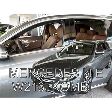 Heko Mercedes E-klas W213 5d Combi 2016+ Σετ Ανεμοθραυστες Αυτοκινητου Απο Ευκαμπτο Φιμε Πλαστικο Heko - 4 Τεμ. ΑΝΕΜ.SET23605