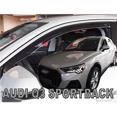 Heko Audi Q3 5d Sportback 2020+ Ζευγαρι Ανεμοθραυστες Απο Ευκαμπτο Φιμε Πλαστικο Heko - 2 Τεμ. ΑΝΕΜ.10274