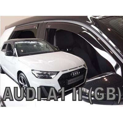 Heko Audi A1 5d 2018+ Σετ Ανεμοθραυστες Αυτοκινητου Απο Ευκαμπτο Φιμε Πλαστικο Heko - 4 Τεμ. ΑΝΕΜ.SET10268