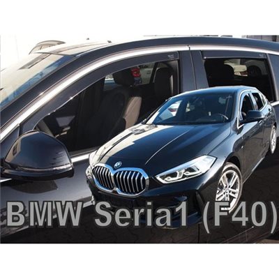 Heko Bmw F40 Σειρα 1 5d 2019+ Σετ Ανεμοθραυστες Αυτοκινητου Απο Ευκαμπτο Φιμε Πλαστικο Heko - 4 Τεμ. ΑΝΕΜ.SET11188