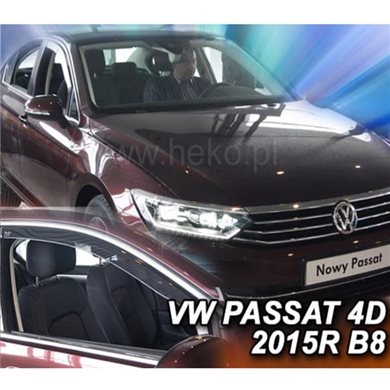 Ανεμοθραύστες VW Passat 4D/5D 2014+ 2τμχ Heko ΑΝΕΜ.31001