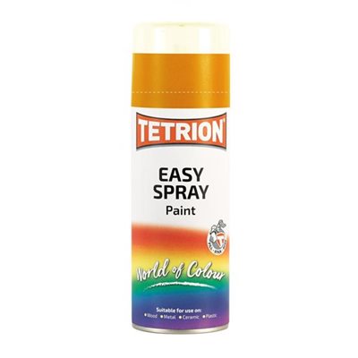 Χρωμα Σε Σπρευ Χρυσο Tetrion Easy Spray Gold Πολλαπλων Χρησεων 400ml