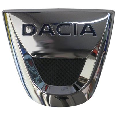 Americat Σήμα Καπώ Κουμπωτό Χρωμίου Dacia Διαστάσεις 11,9x13,7cm ΣΗΜΑ.DACIA1-TR