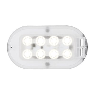 Φωτιστικό-Απλίκα Oval Led Basic Λευκό (29-233548)