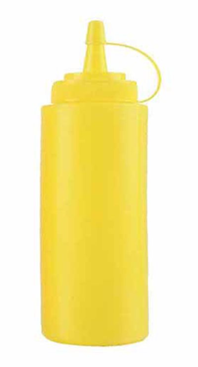 Μπουκάλι Σερβιρίσματος 450ml Κίτρινο Home&Style 735224501-100/10