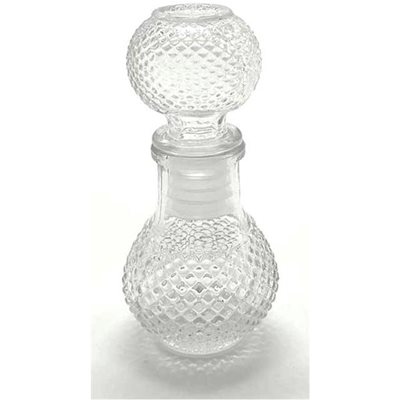 Φιάλη Γυάλινη Στρογγυλή με Πώμα Mini 50ml Home&Style 73528008-192