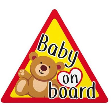 Ένδειξη Baby On Board Στατικό 128x112mm Lampa L6685.9