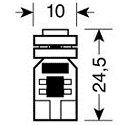 Λαμπάκι T10 Hyper-Led 12 Canbus Lampa 5846.3-LM 2τμχ