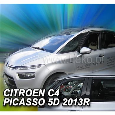 Ανεμοθραύστες Citroen C4 Picasso Mk2 5D 07/2013+ 4τμχ Heko ΑΝΕΜ.SET12259